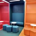 Woodlands Health Campus | Product Seen: [Seed Modular Stool & Ophelia Coffee Table - Rd600]
